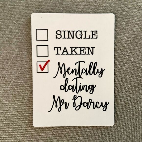 Pride & Prejudice Darcy Magnet - Picture 5 of 5